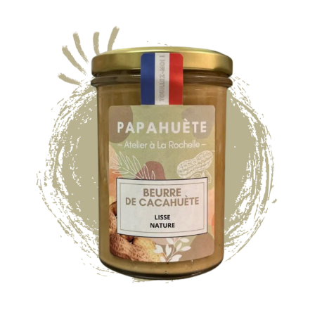 Pot de Beurre de Cacahuètes " Nature " - Papahuète